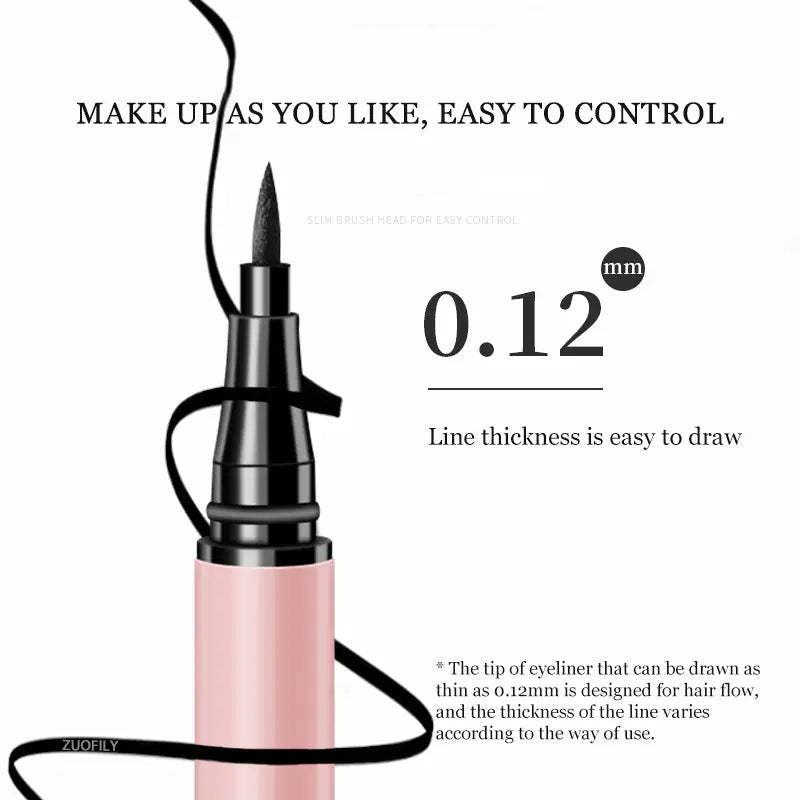 Suake Cat's Claw Waterproof Eyeliner – Quick-Drying & Smudge-Proof