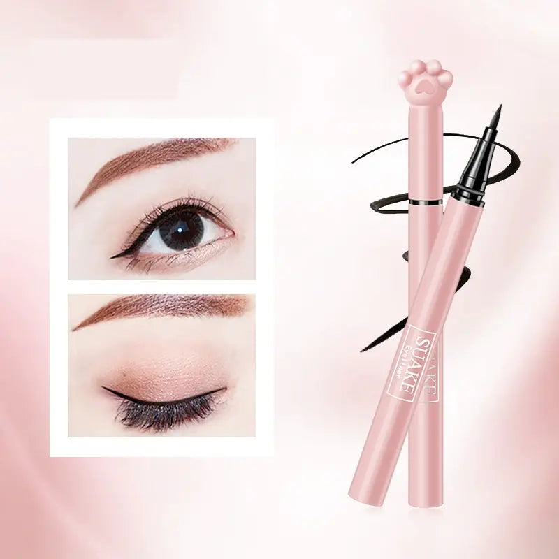 Suake Cat's Claw Waterproof Eyeliner – Quick-Drying & Smudge-Proof