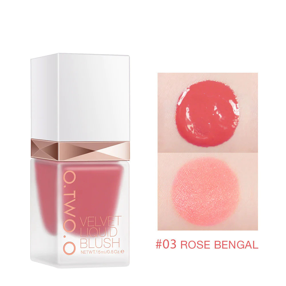 O.TWO.O Velvet Liquid Blush (15ml)