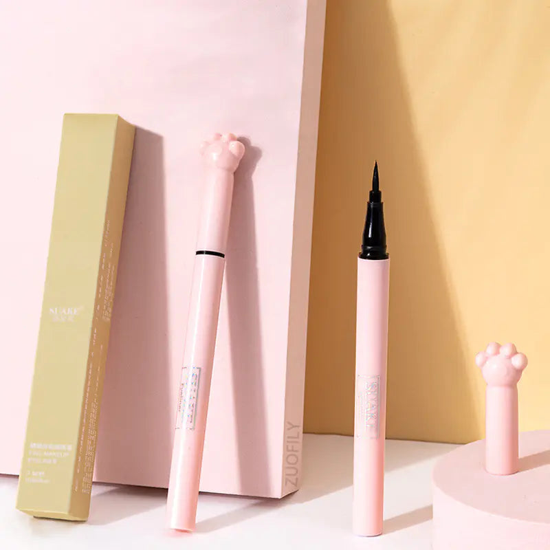 Suake Cat's Claw Waterproof Eyeliner – Quick-Drying & Smudge-Proof