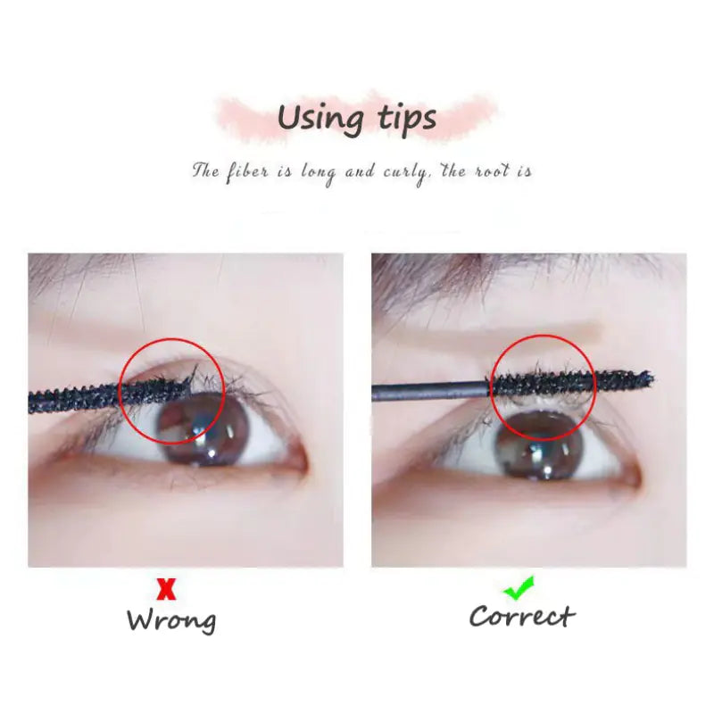 Mjgigi Thin Head Lengthening Curling Mascara – Natural Definition & Lift